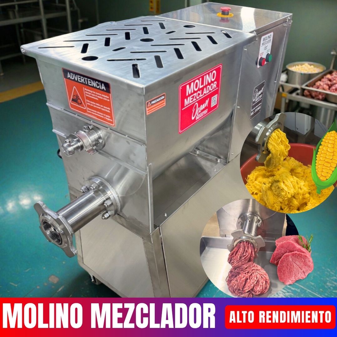 Molino Mezclador para maíz y carne