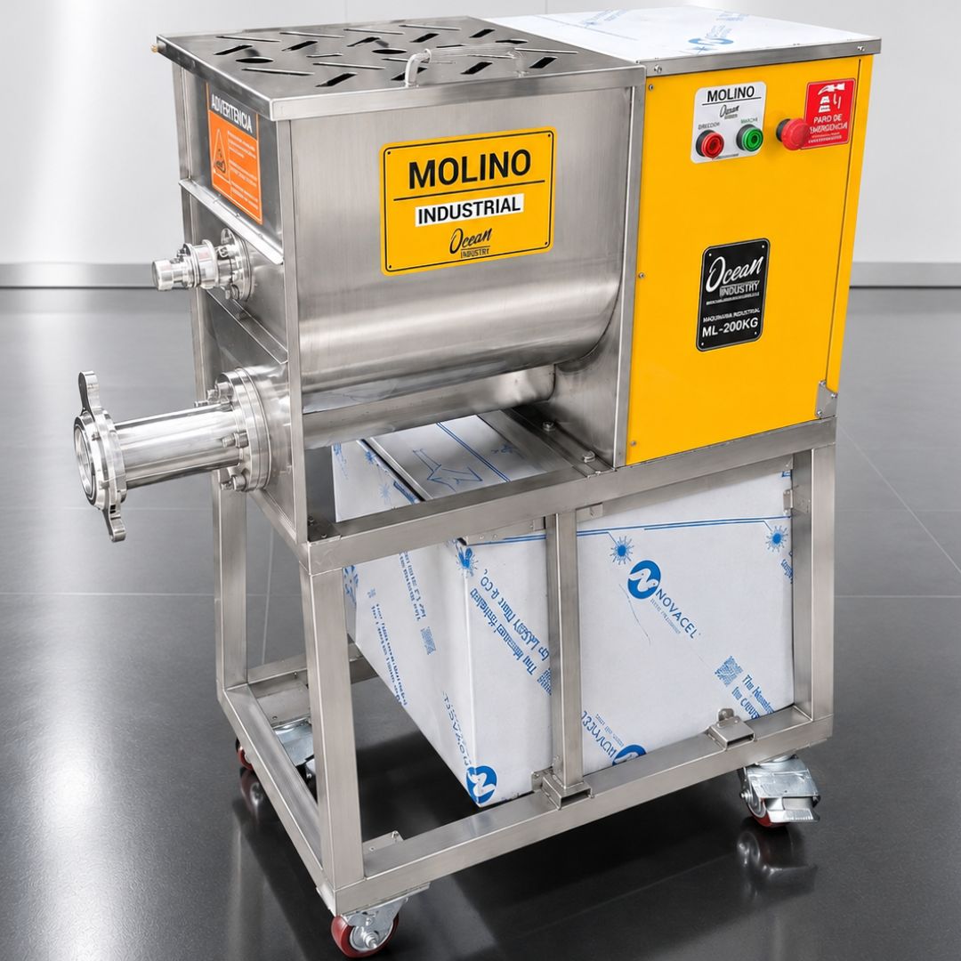 Molino para maíz y carne