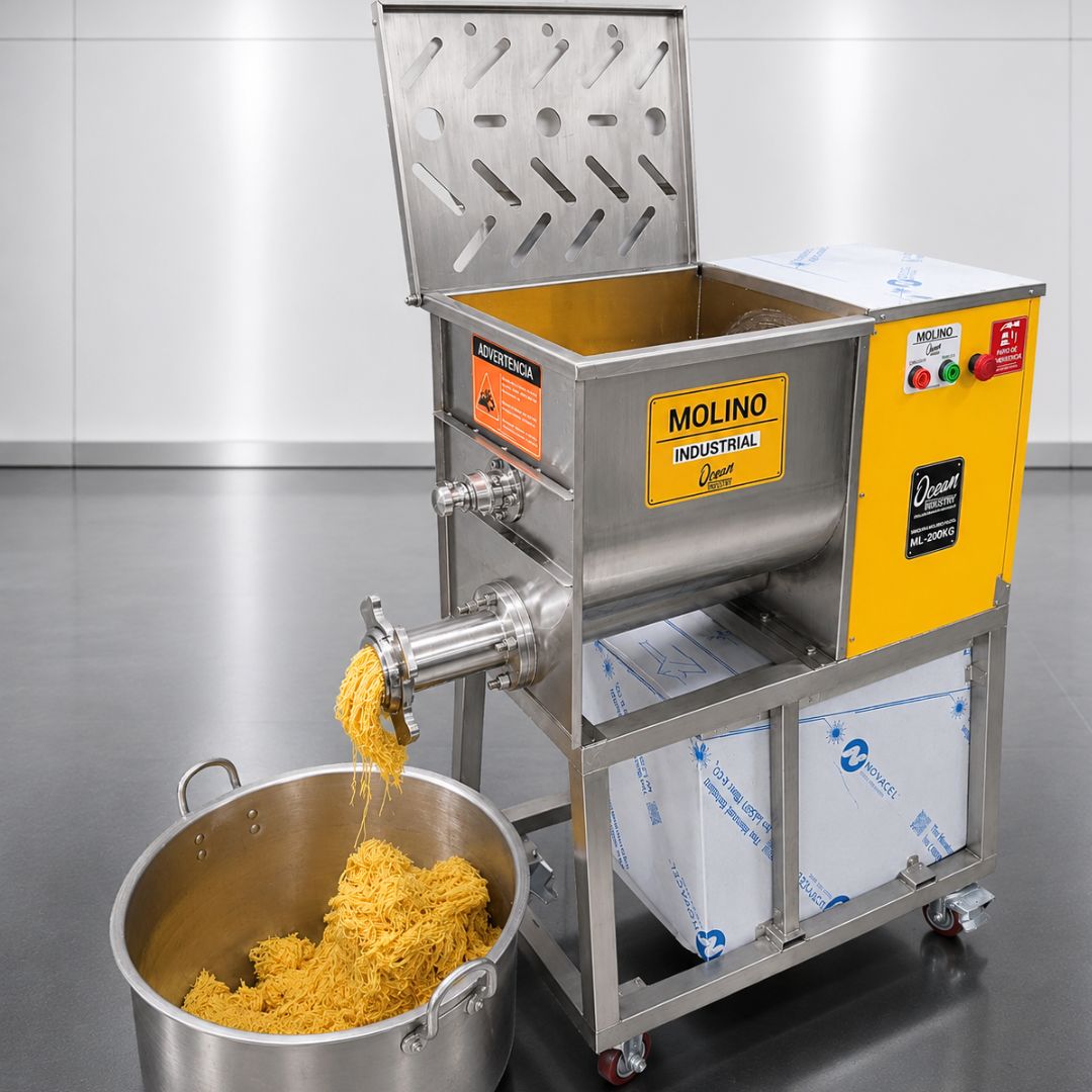 Molino para maíz y carne
