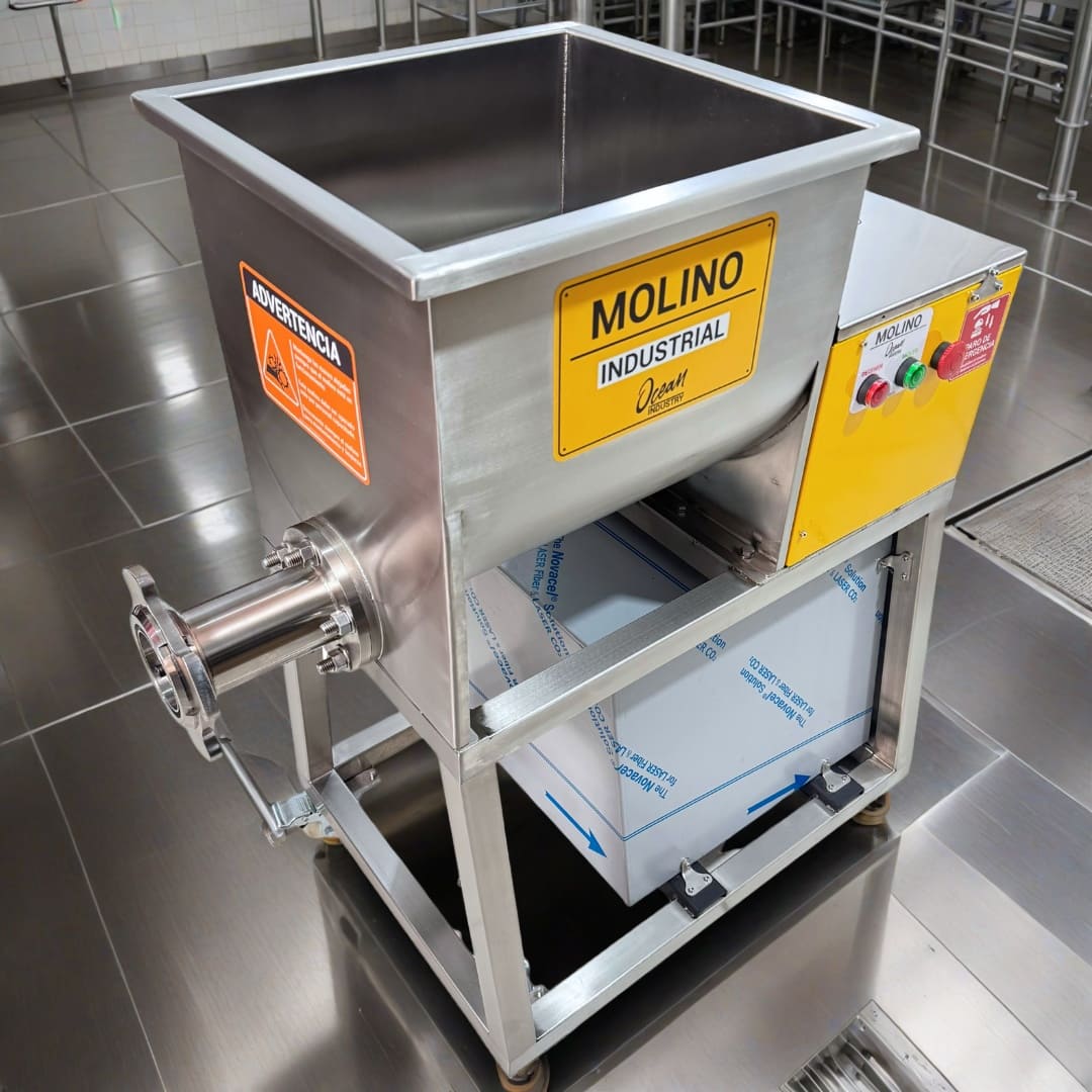 molino para maíz y carne