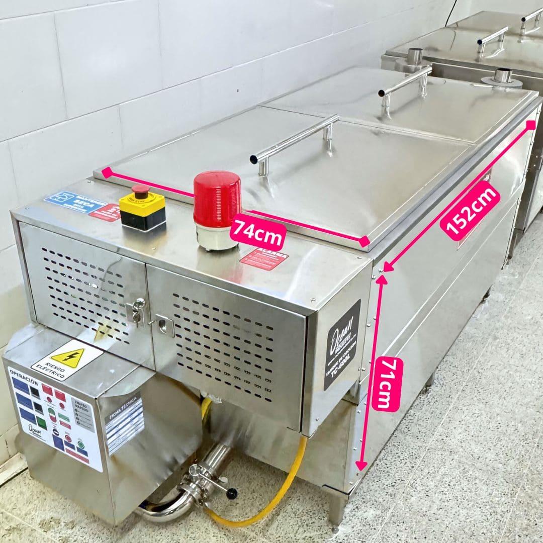 tanque de cocción de 600 l